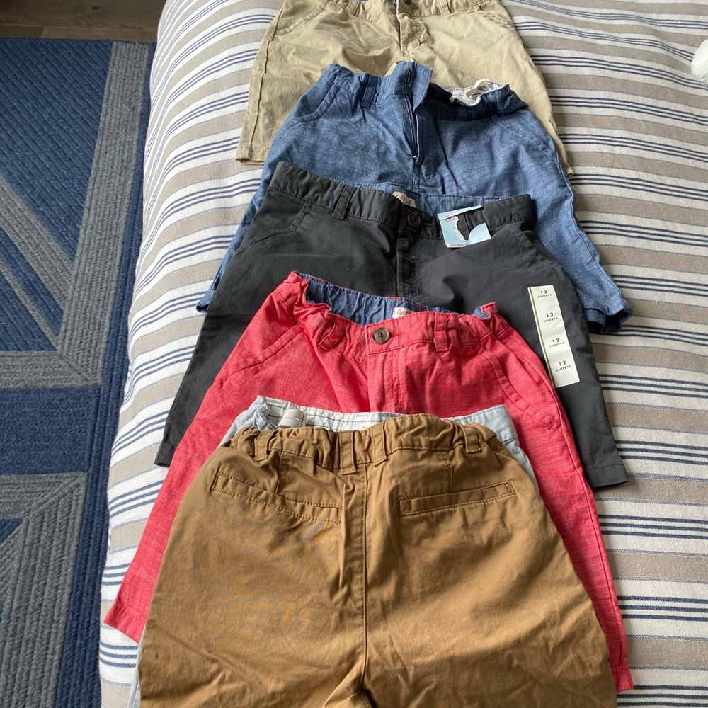 6 pairs of Cat & Jack Boys Shorts
